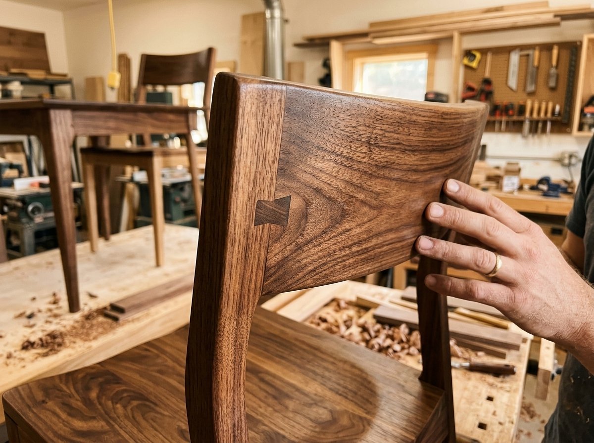 Commercial furniture production at Punjab Furniture workshop